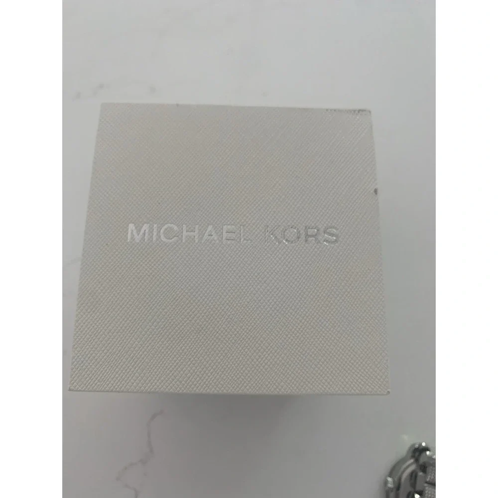 Michael Kors Silver Tone Crystal Women's Watch